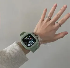 Digital Led Electronic Square Wrist Watch