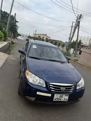 Hyundai Elantra Blue 2010 Blue