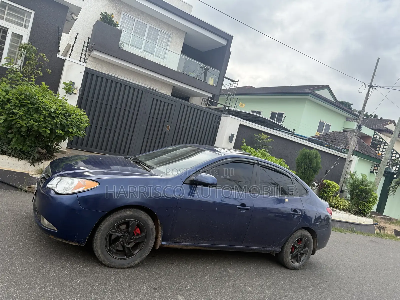 Hyundai Elantra Blue 2010 Blue