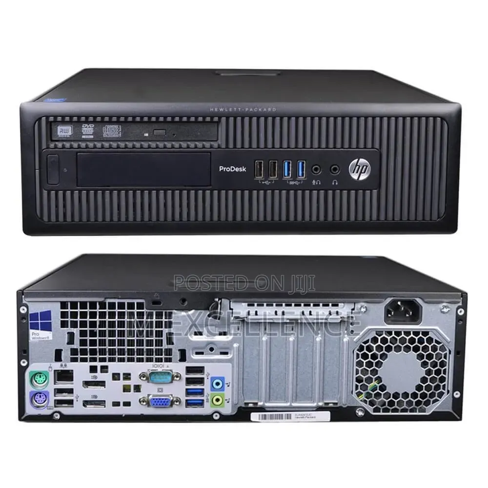 Desktop Computer HP ProDesk 600 G3 8GB Intel Core i5 HDD 512GB