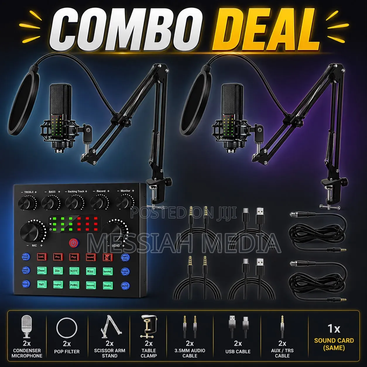 Podcast Set Combo Deal