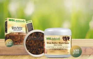 MGL Shea Butter Black Soap 400g (24 Pcs) '00575