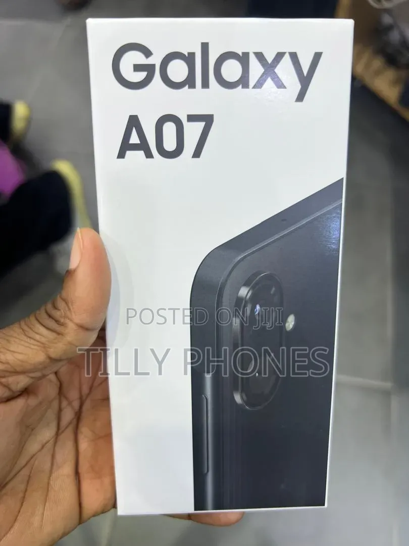 New Samsung Galaxy A07 4G 128 GB Black