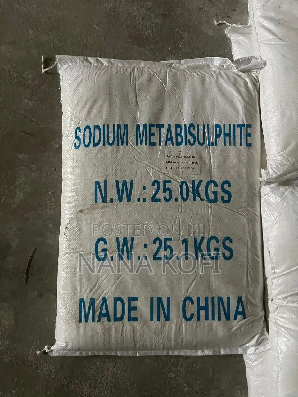 Soduim Metabisulphite
