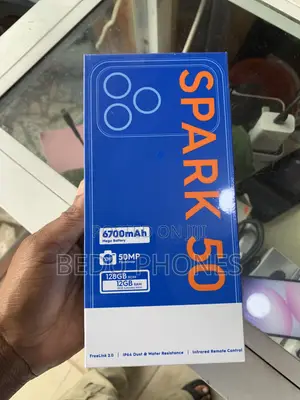 New Tecno Spark 50 128 GB Gray