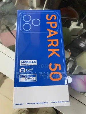 New Tecno Spark 50 128 GB Gray