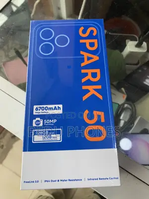 New Tecno Spark 50 128 GB Gray