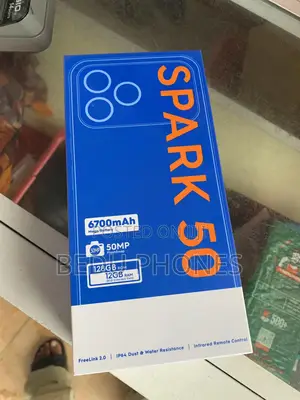 New Tecno Spark 50 128 GB Black