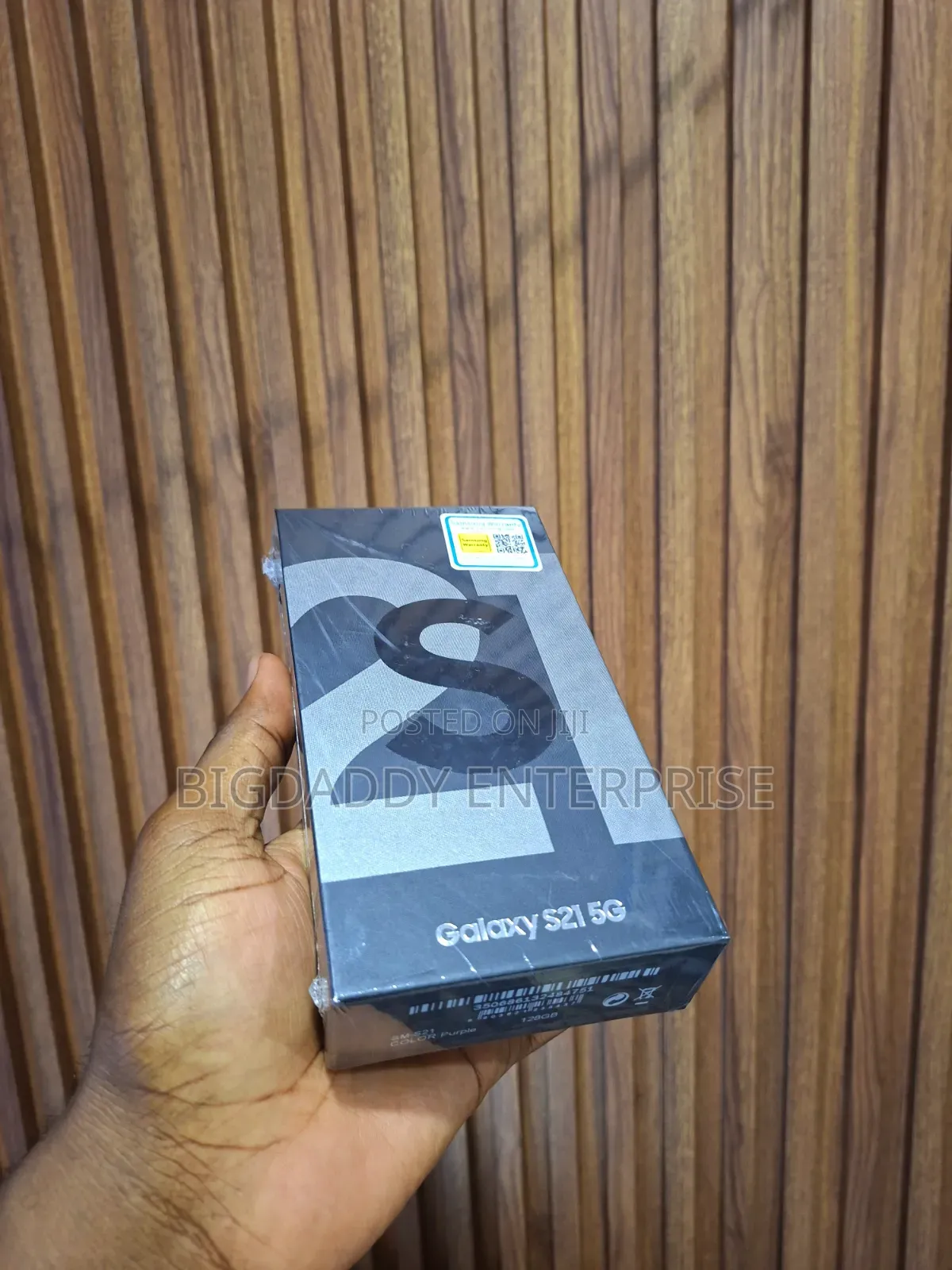 New Samsung Galaxy S21 5G 128 GB Black