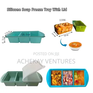 Silicone Food Storage Tray With Lid