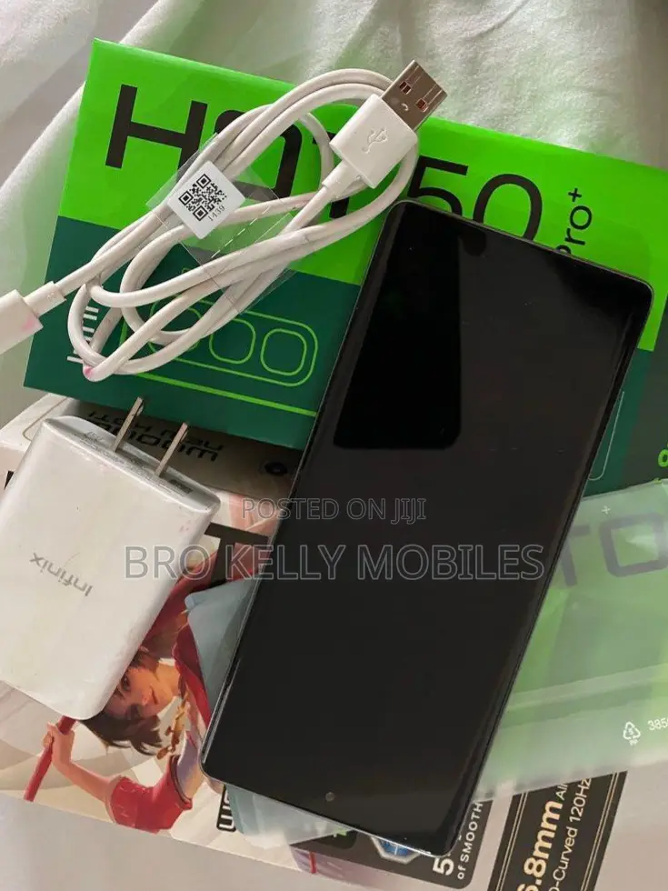 New Infinix Hot 50 Pro+ 4G 256 GB Black
