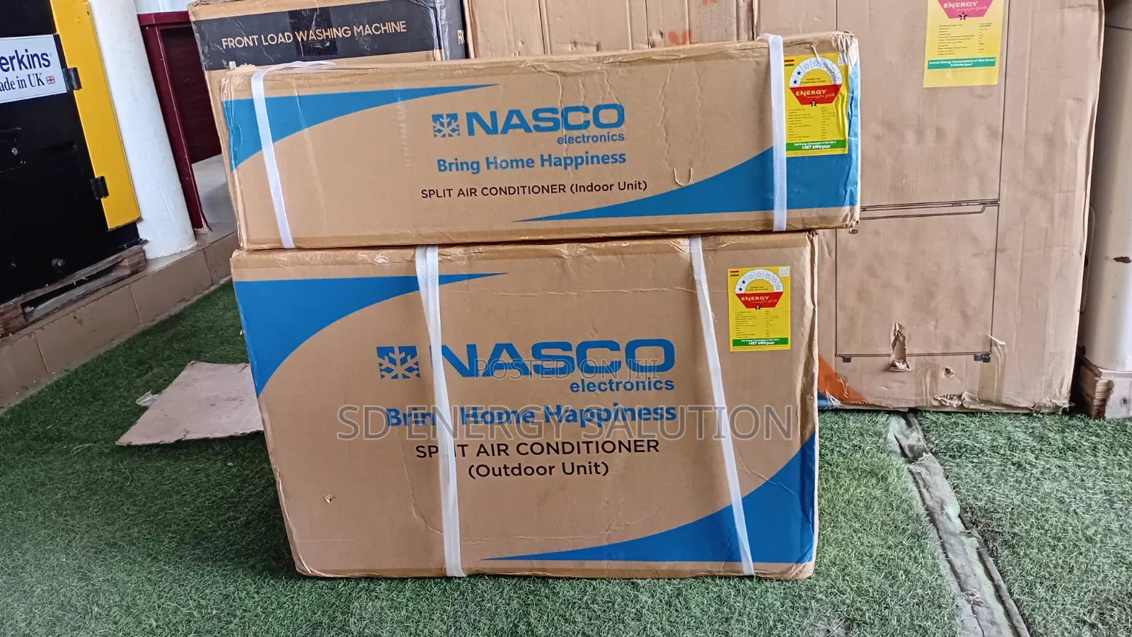 Nasco 1.5hp Split Air Conditioner–Fastcooling Energy Saving 1.5hp Ac