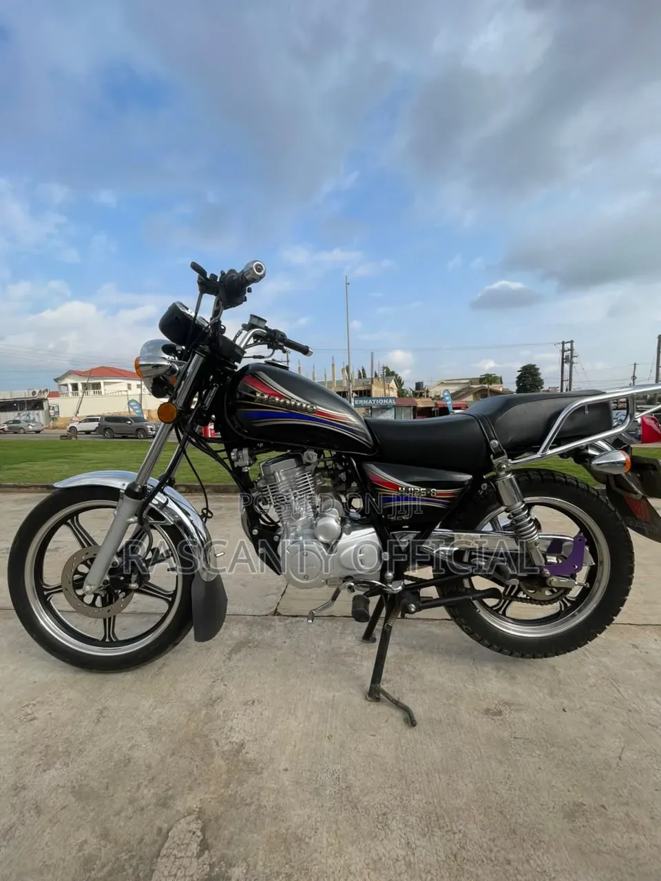 Haojue HJ125-8K 2026 Black