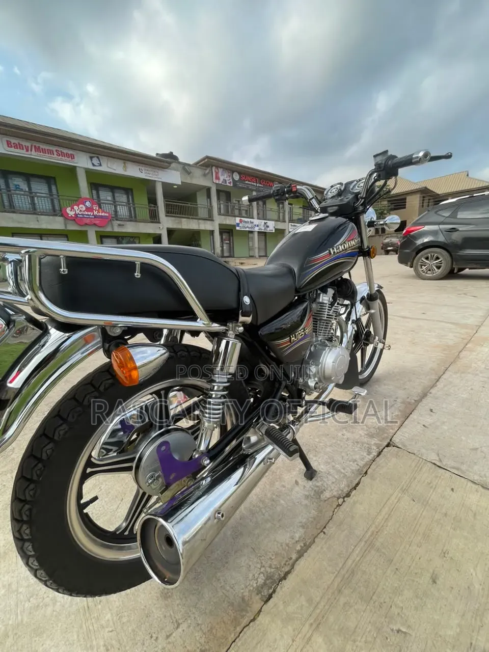 Haojue HJ125-8K 2026 Black