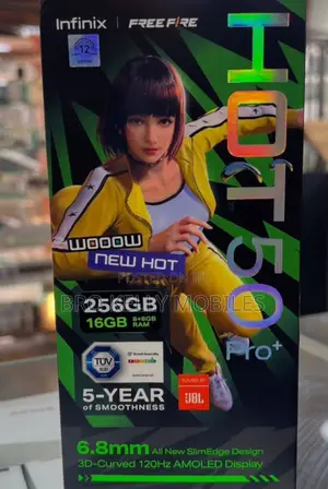 New Infinix Hot 50 Pro+ 4G 256 GB Black