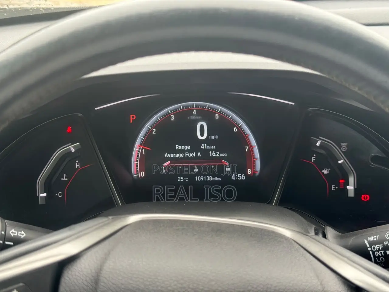 Honda Civic Sport Touring 4dr Hatchback (1.5L 4cyl) 2017 Gray