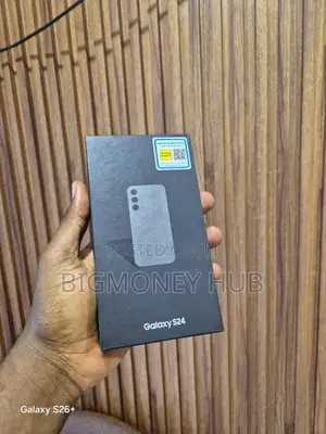 New Samsung Galaxy S24 256 GB Black