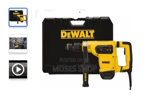 Electric Corded Rotary Hammer: 120v, 1-9/16" Chuck