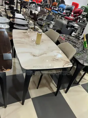 New 4 Seater Marble Dining Table