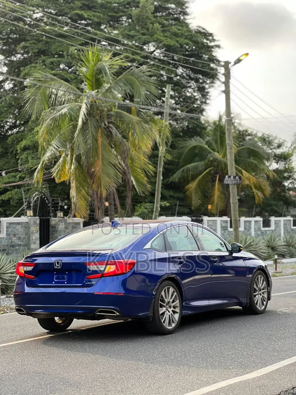 Honda Accord Sport 2018 Blue