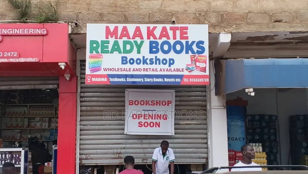 Maa Kate Bookshop Signage