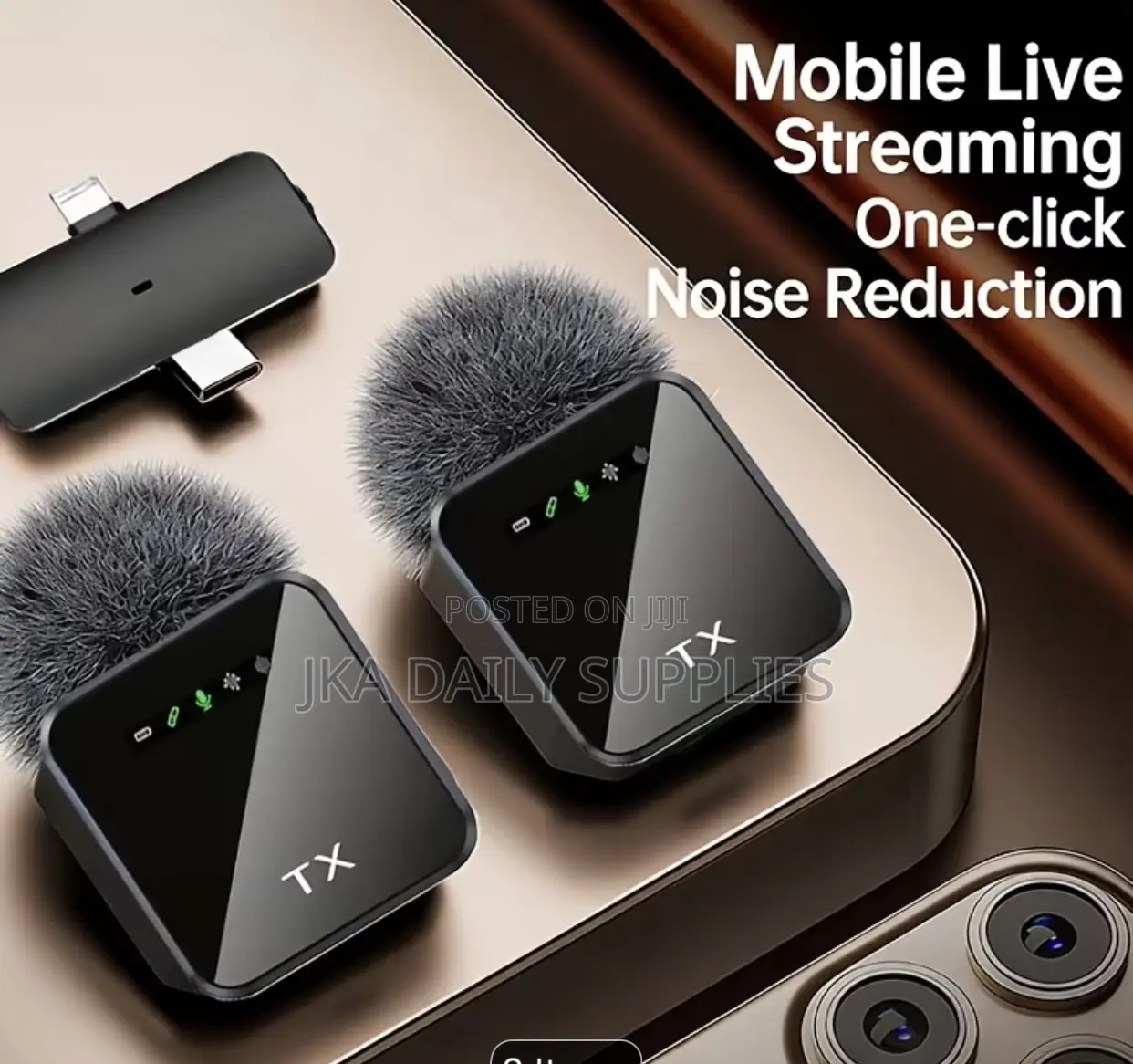 Multi-functional Square Lapel Microphone For Sale