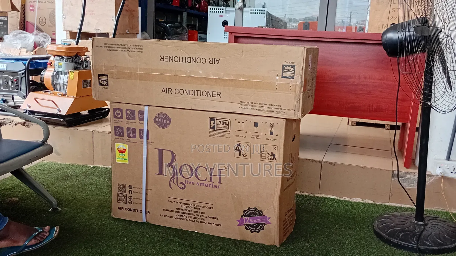 Roch 2.0hp Ac – Quiet Operation and Strong Airflow 2.0hp