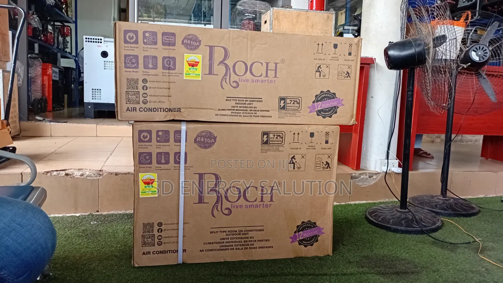 Roch 2.0hp Air Conditioner – Modern Design, Maximum Comfort 2.0hp Ac