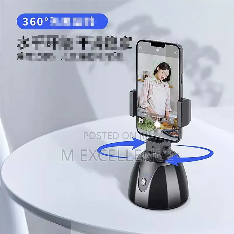 360 Degrees Face/Object Tracking Device For Livestreams