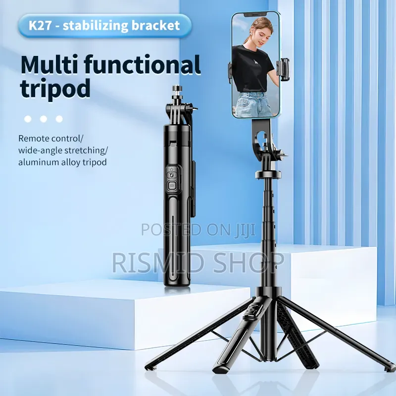 Jc-18 Live Broadcast Selfie Stick With Wireless Remote Control