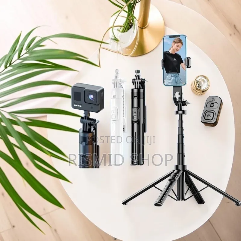 Jc-18 Live Broadcast Selfie Stick With Wireless Remote Control