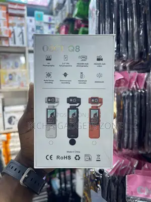 Ozct Q8 Ultra Hd Vlogging Camera