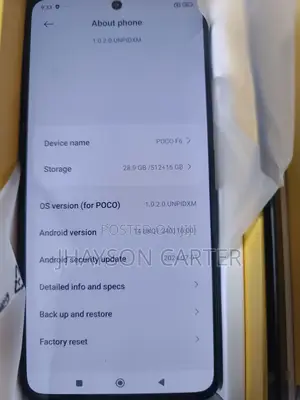 New Xiaomi Poco F6 512 GB Black