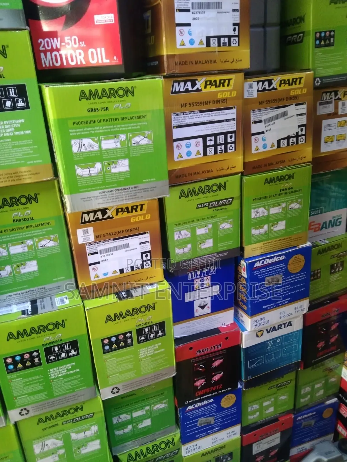 Different Types of Car Batteries Available
