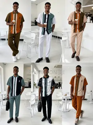 Men Kaftan Top And Down