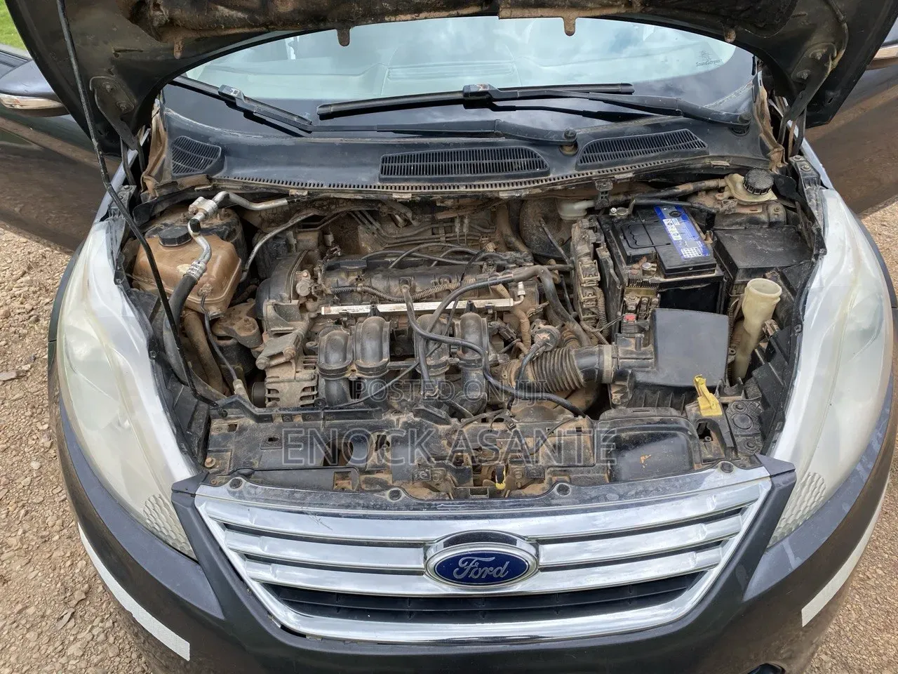 Ford Fiesta SE Sedan 2012 Gray