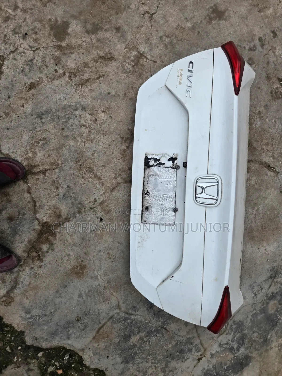 2017 Honda Civic Trunk