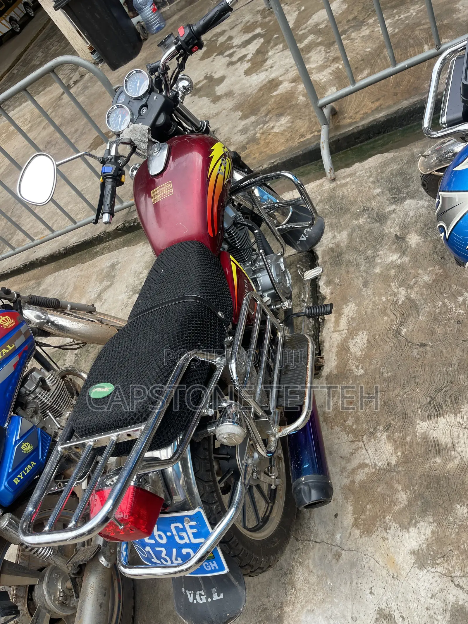 New Haojue HJ150-22A 2025 Red