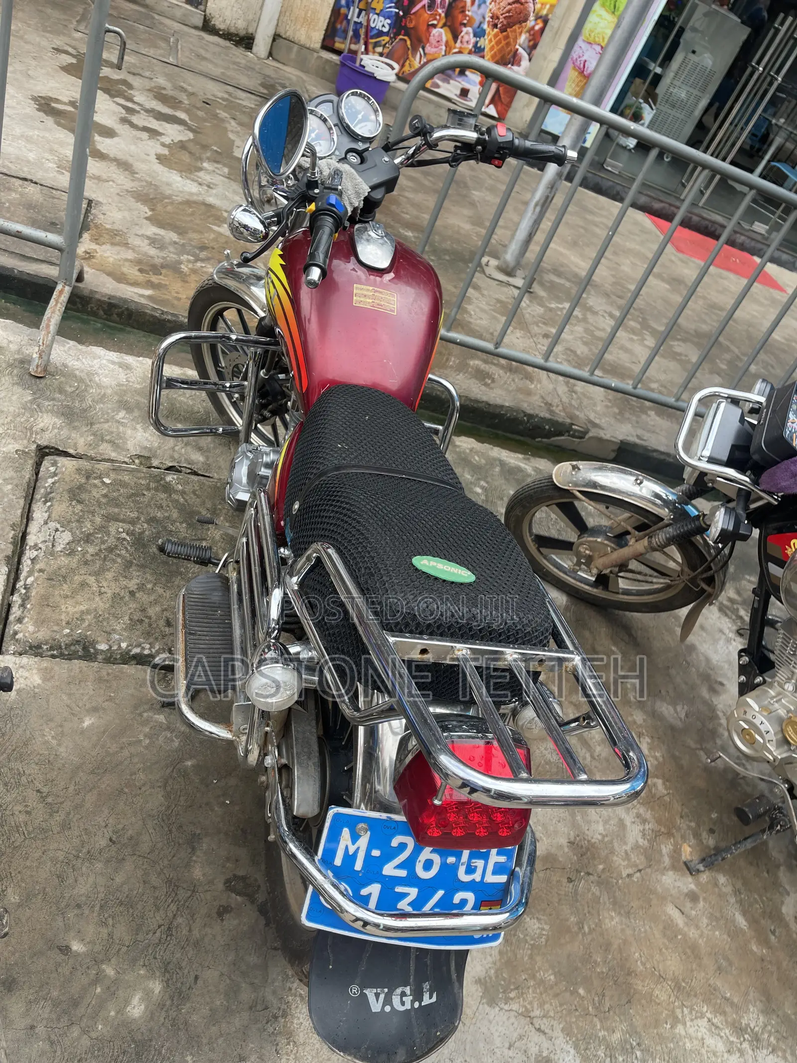 New Haojue HJ150-22A 2025 Red