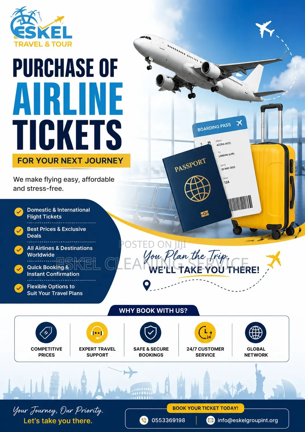 Airline Tickets Visa Assistance