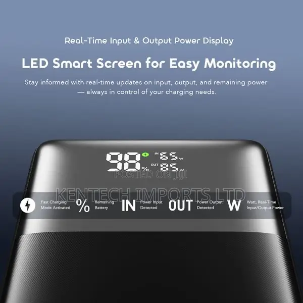 Oraimo Powerjet 501 50000mah 85w Fast Charging Power Banks