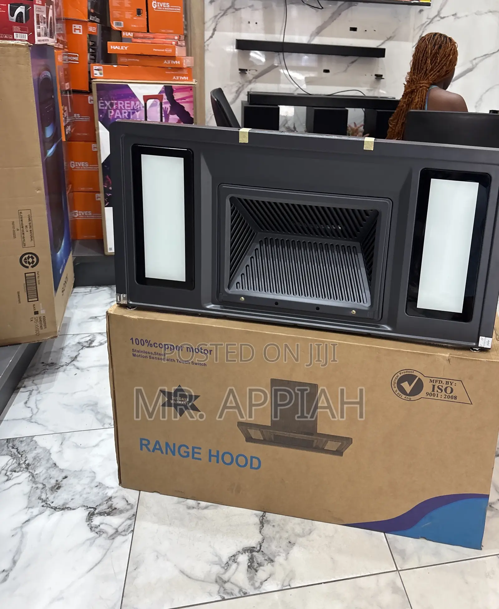 Extremely Classic Kenwood 900t2 Built in Heat Extractor(Black) 