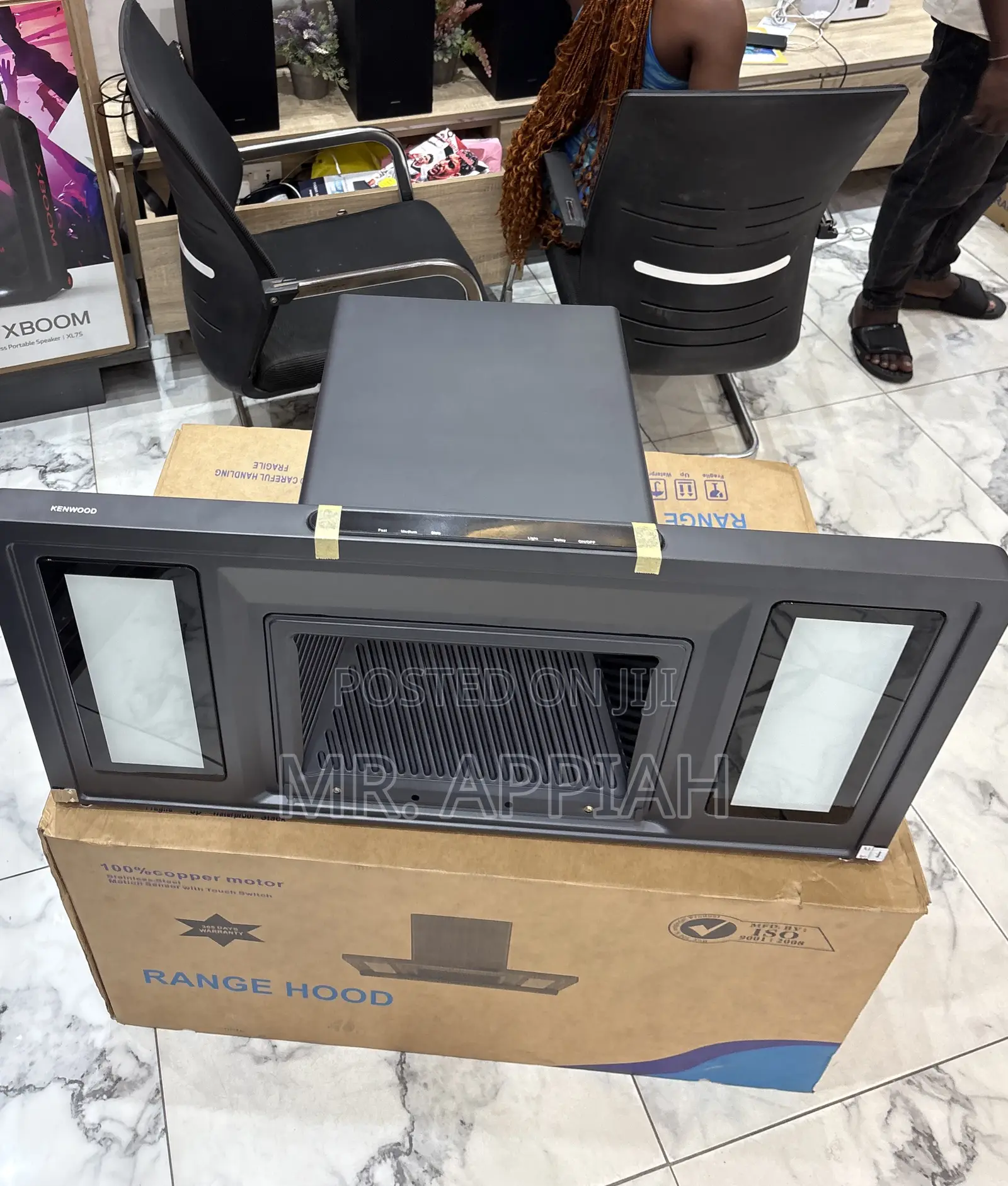 Extremely Classic Kenwood 900t2 Built in Heat Extractor(Black) 