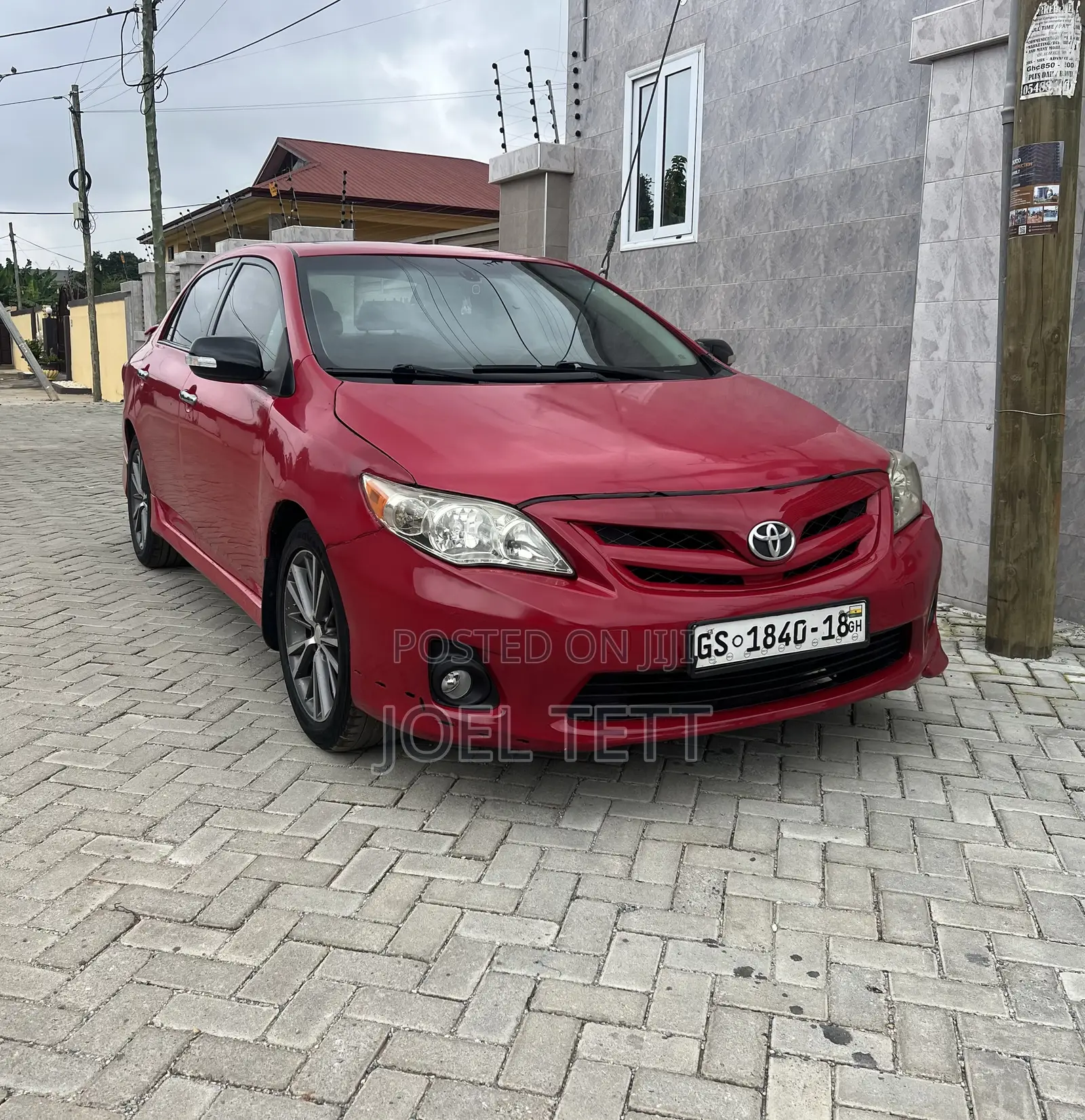 Toyota Corolla 2013 Red