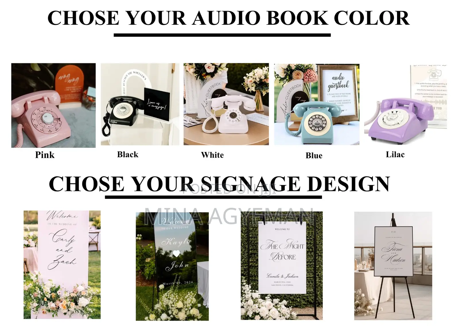 360 Photobooth, Magazine Booth, Audio Guestbook,Water,Mirror Signage