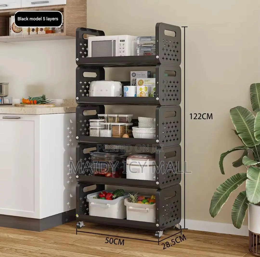 5 Tiers Kitchen Rack