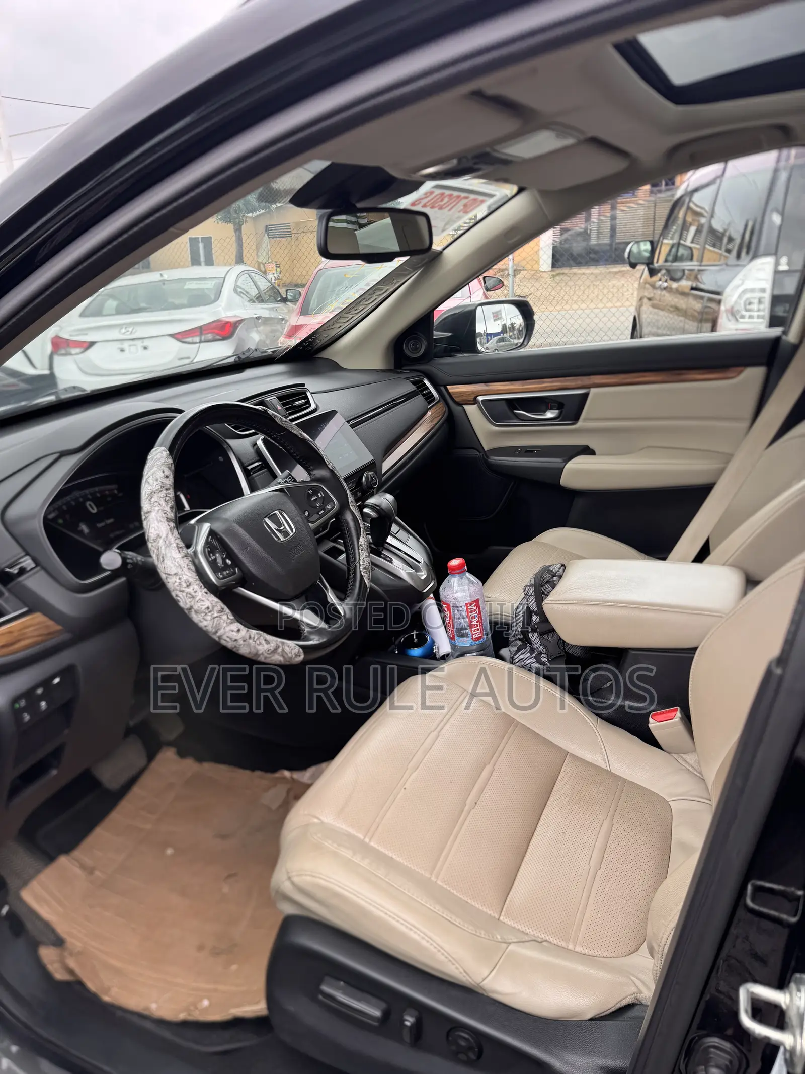Honda CR-V Touring 4dr SUV AWD (1.5L 4cyl CVT) 2017 Black