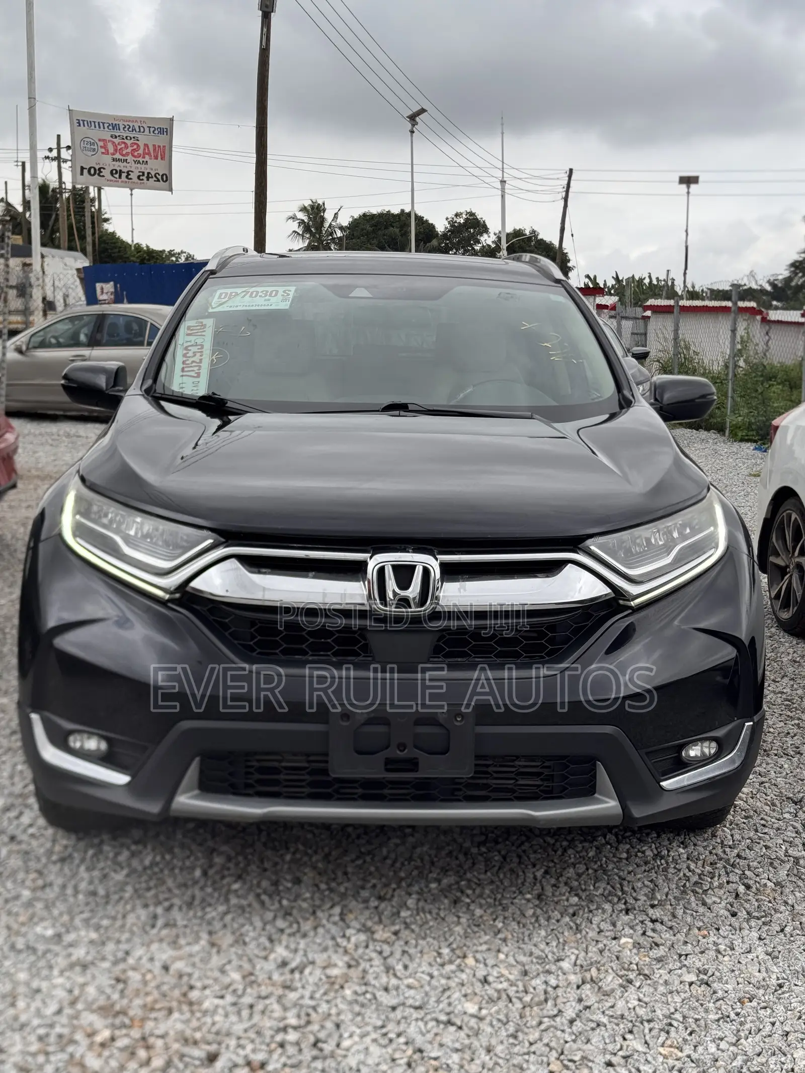 Honda CR-V Touring 4dr SUV AWD (1.5L 4cyl CVT) 2017 Black