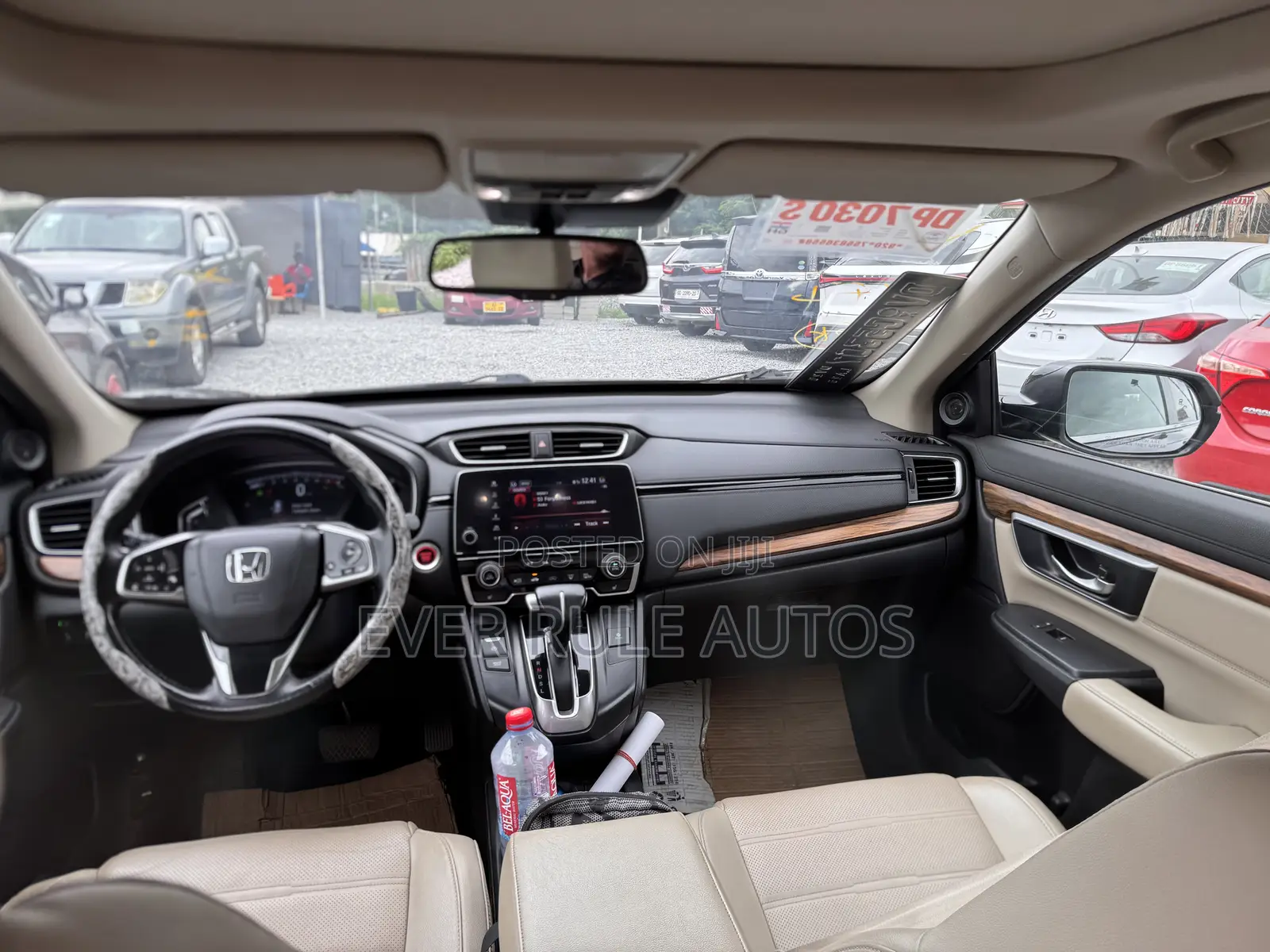 Honda CR-V Touring 4dr SUV AWD (1.5L 4cyl CVT) 2017 Black