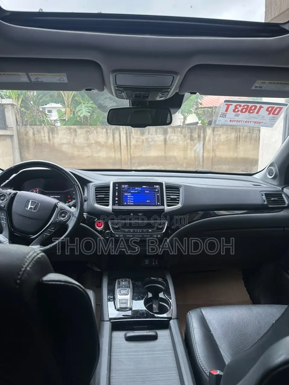 Honda Pilot Elite 4dr AWD (3.5L 6cyl 9A) 2017 Black